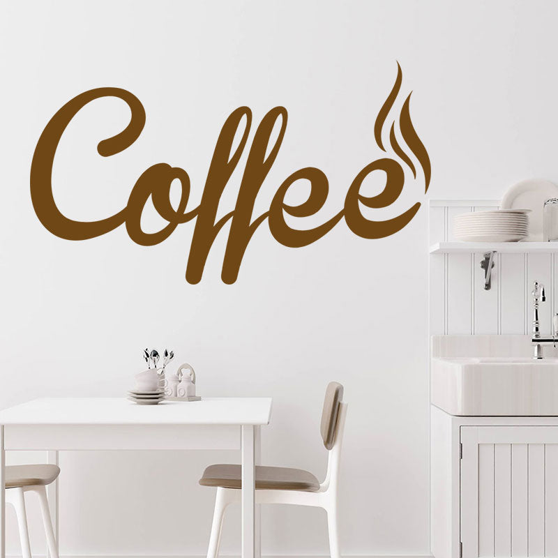 Coffee Shop Wall Stickers & Café Wall Art