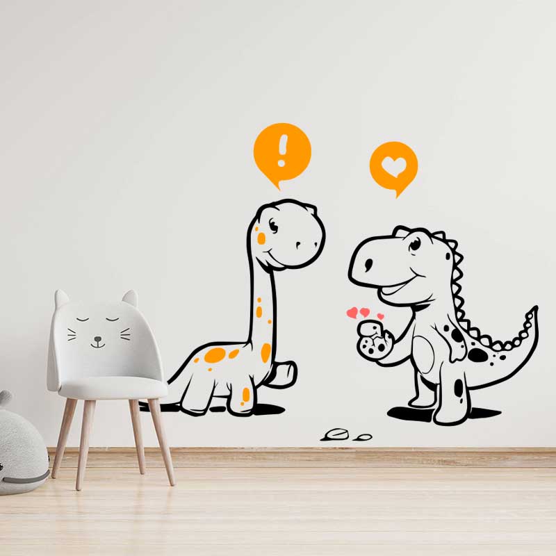 Dinosaurs Wall Stickers & Decals for Kids’ Bedrooms & Playrooms