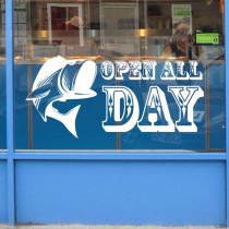 Fish & Chip Shop Graphics & Window Stickers