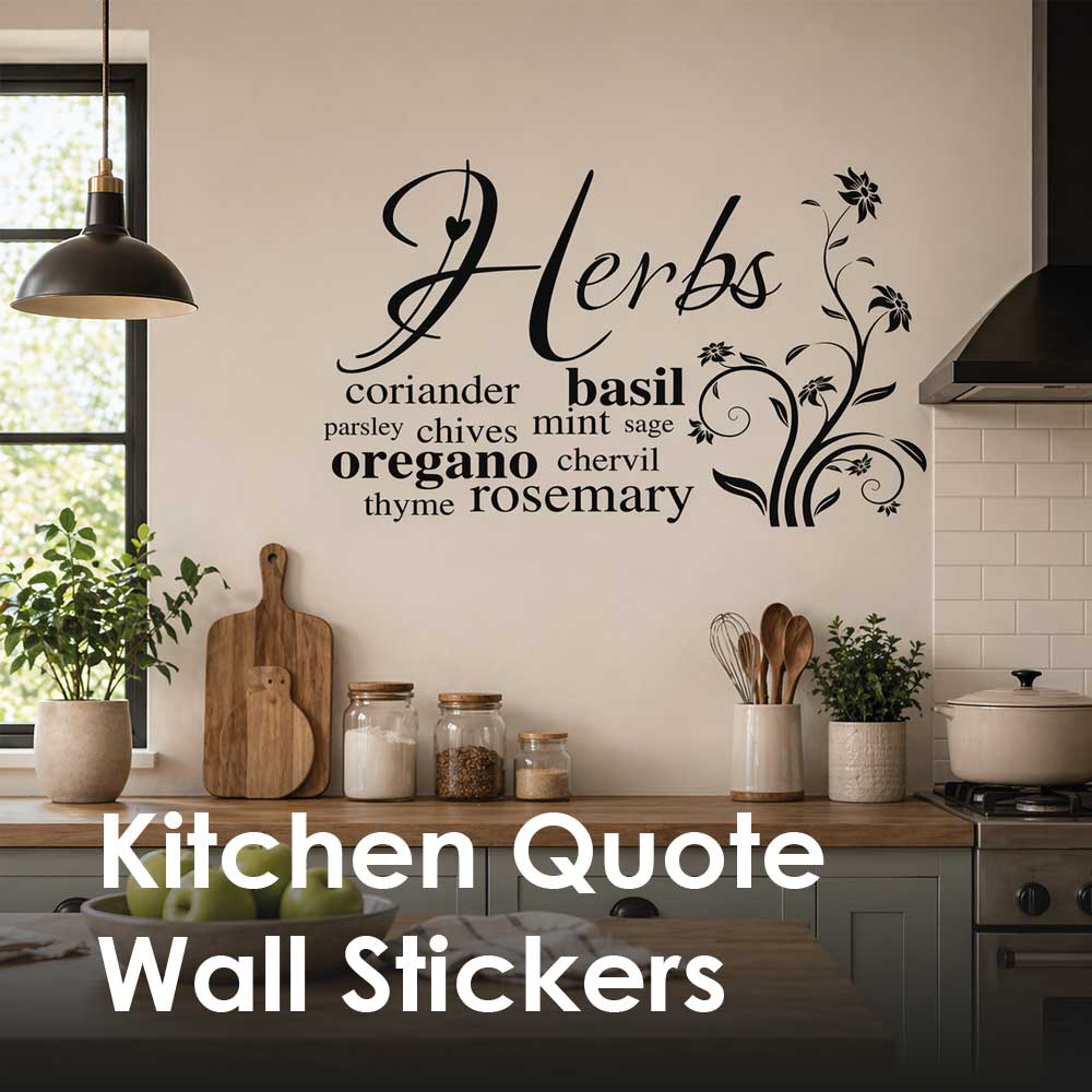 Kitchen Wall Quotes & Quote Wall Stickers