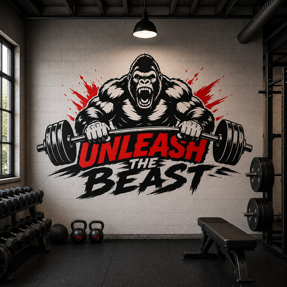 Gym Wall Stickers & Decals for Home and Commercial Gyms