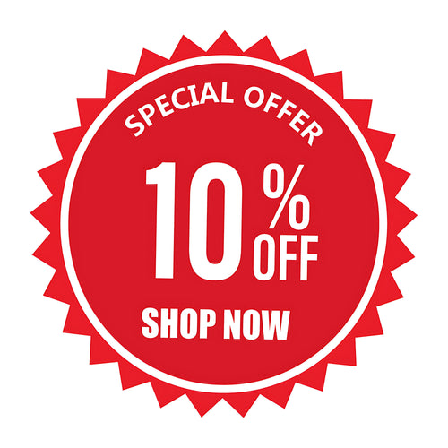 10% Off Special Offer Sale Window Sticker