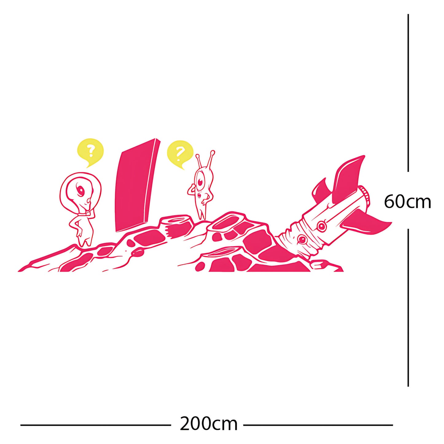 Alien Crashed rocket