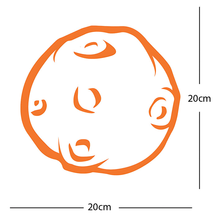 Asteroid Meteor Wall Sticker – Space Kids Bedroom Decal