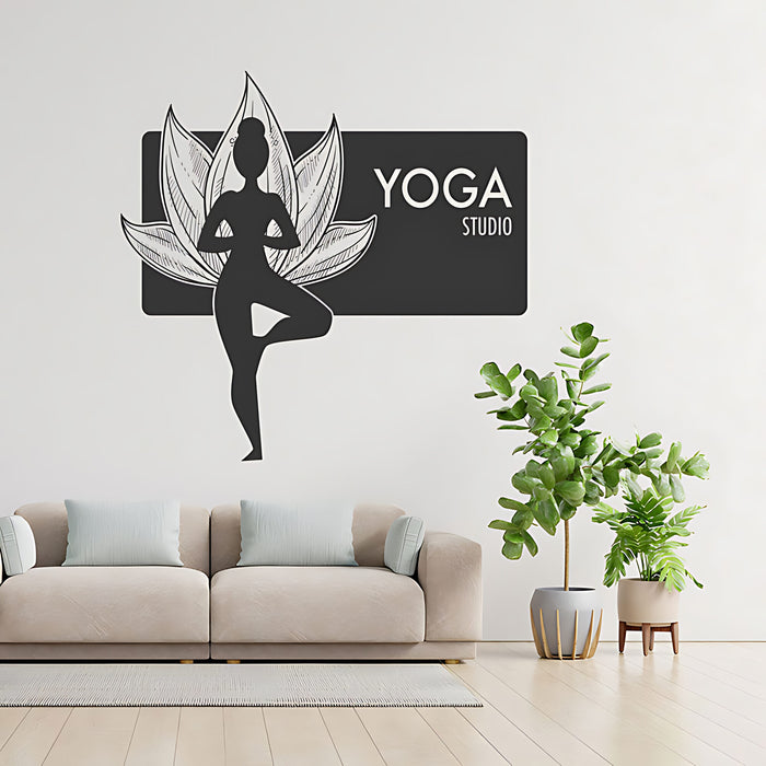 Serenity Buddha Wall Sticker - Yoga Meditation Decal