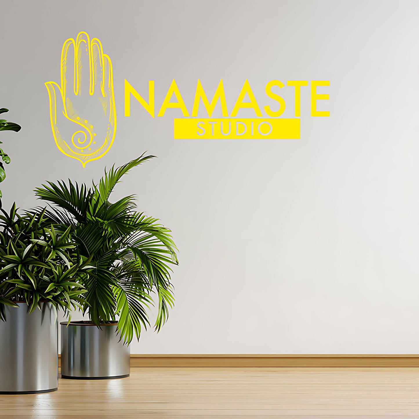 Namaste Yoga Wall Sticker