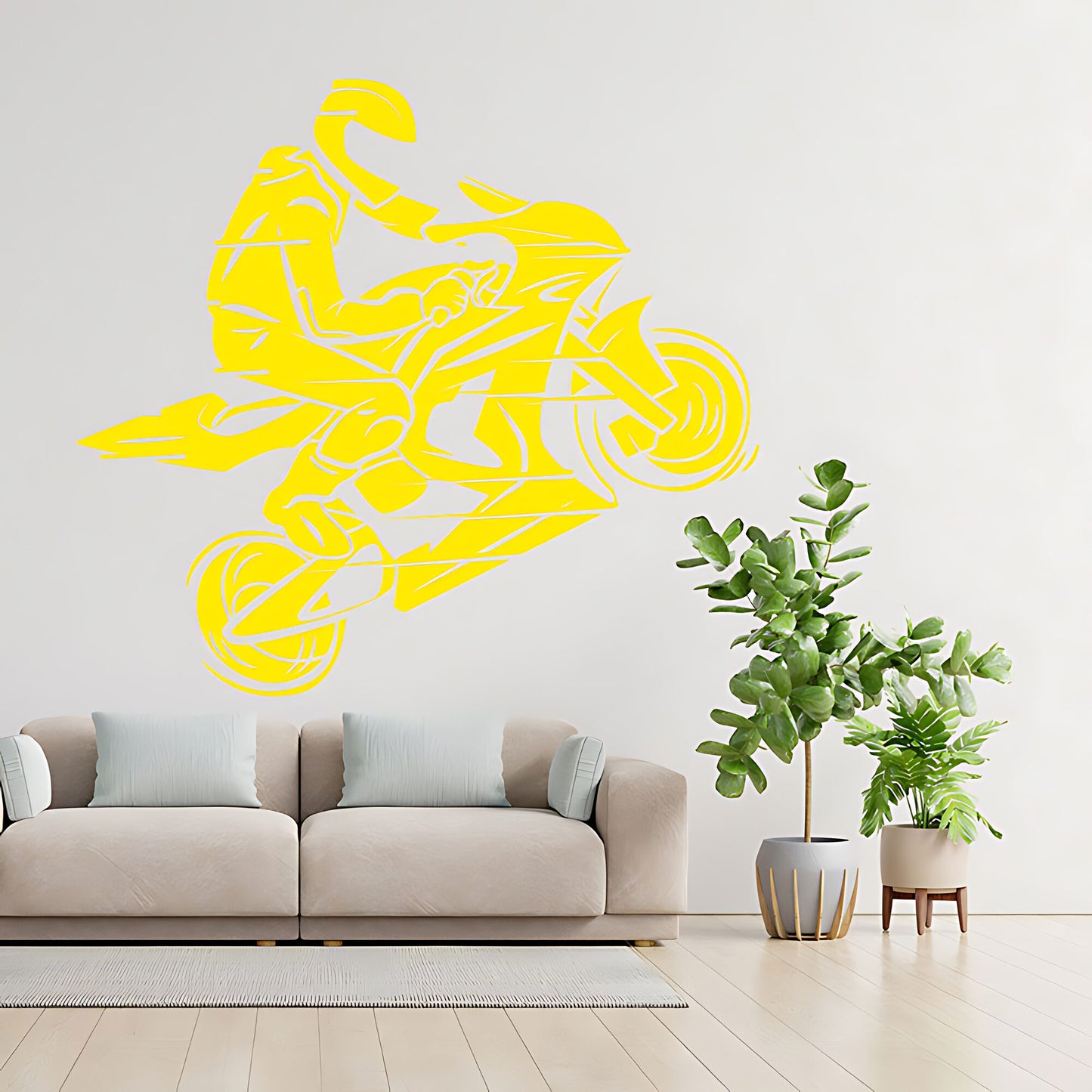 Motorbike Dirtbike Wall Sticker - Motocross Decal