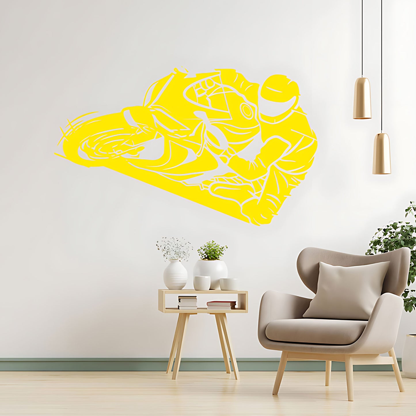 Dirt Motocross Wall Sticker - Boys Bedroom Decal