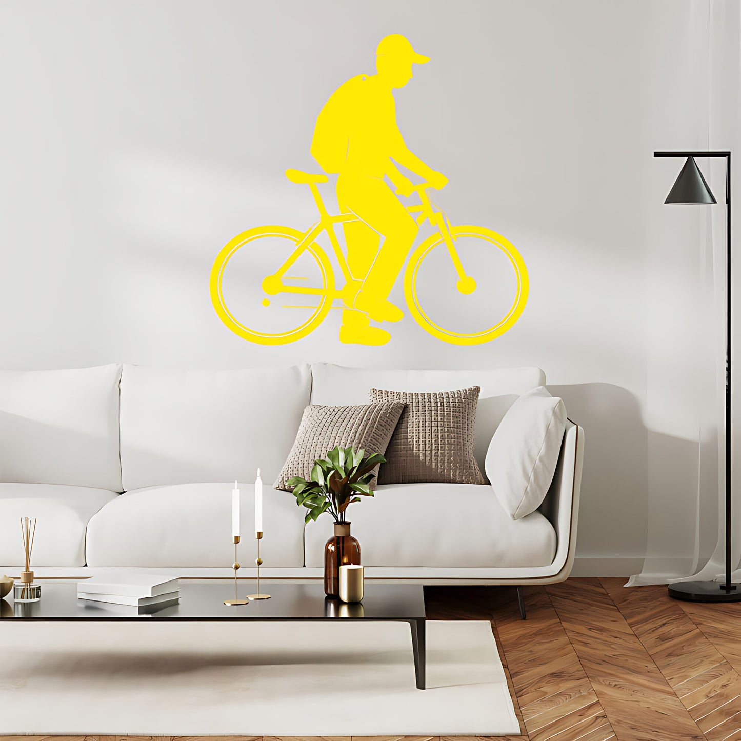 Bicycle Racing Wall Sticker