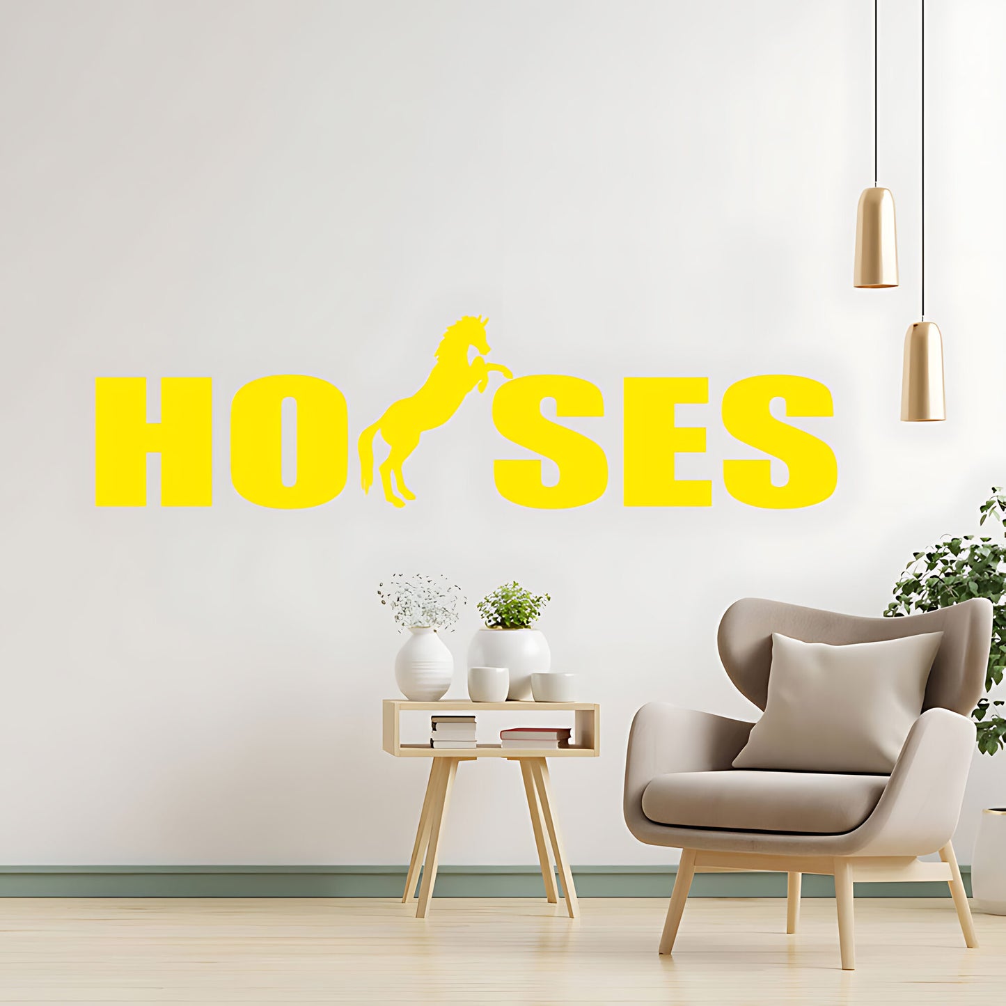 Horses Vehicle Sticker - Equestrian Trailer Graphics