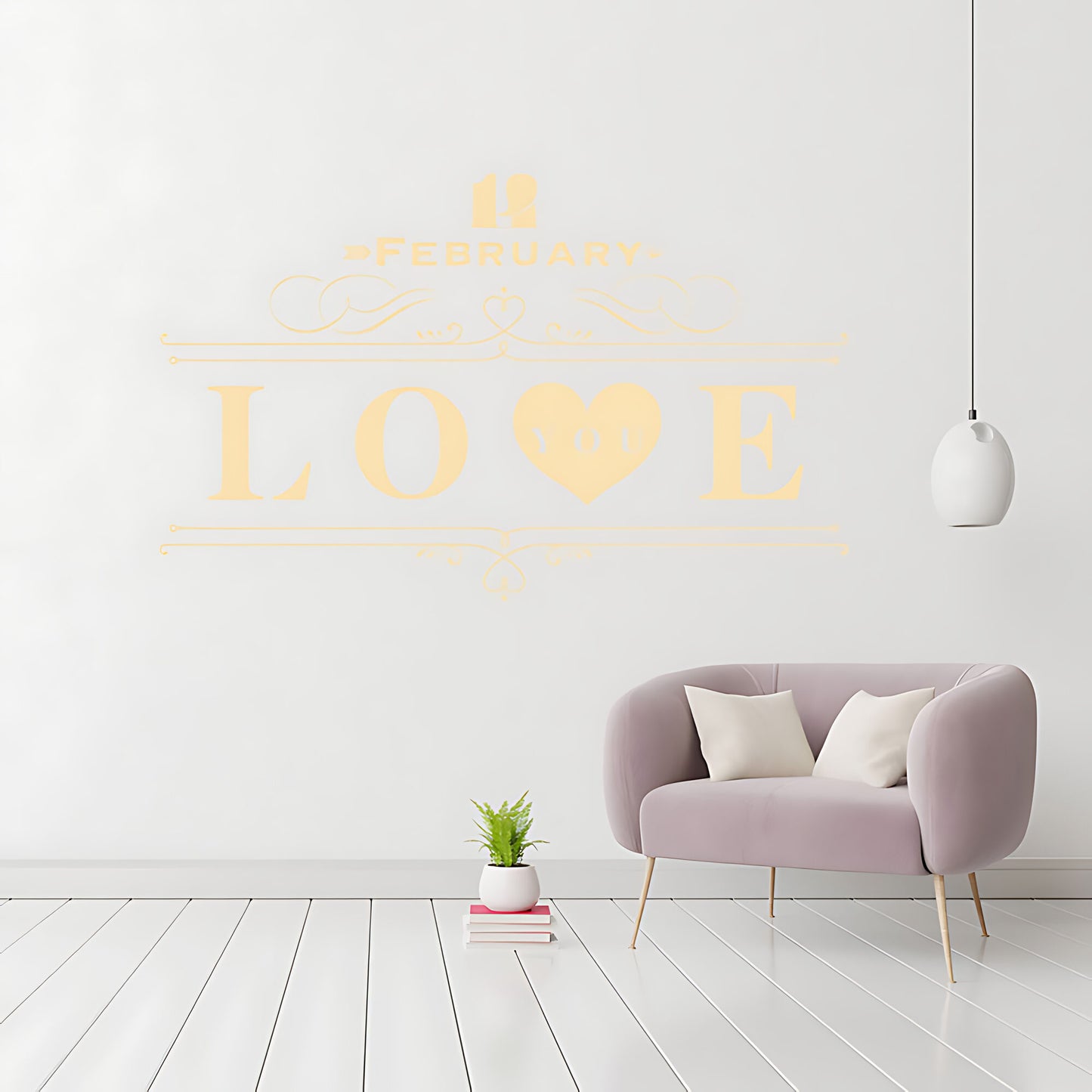 Love Heart Valentine's Day Window Sticker – Shop Window Vinyl Decal