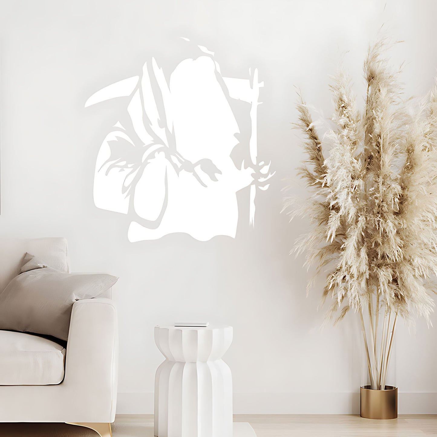 Grin Reaper Wall Sticker Decal - Banksy Style