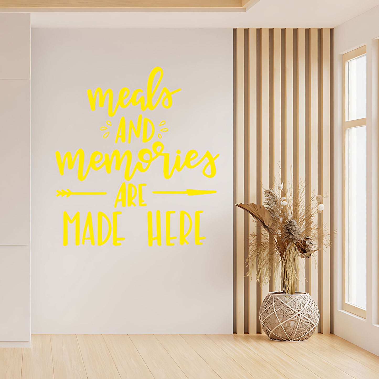 Kitchen Classic Quote Wall Sticker - Vinyl Decal