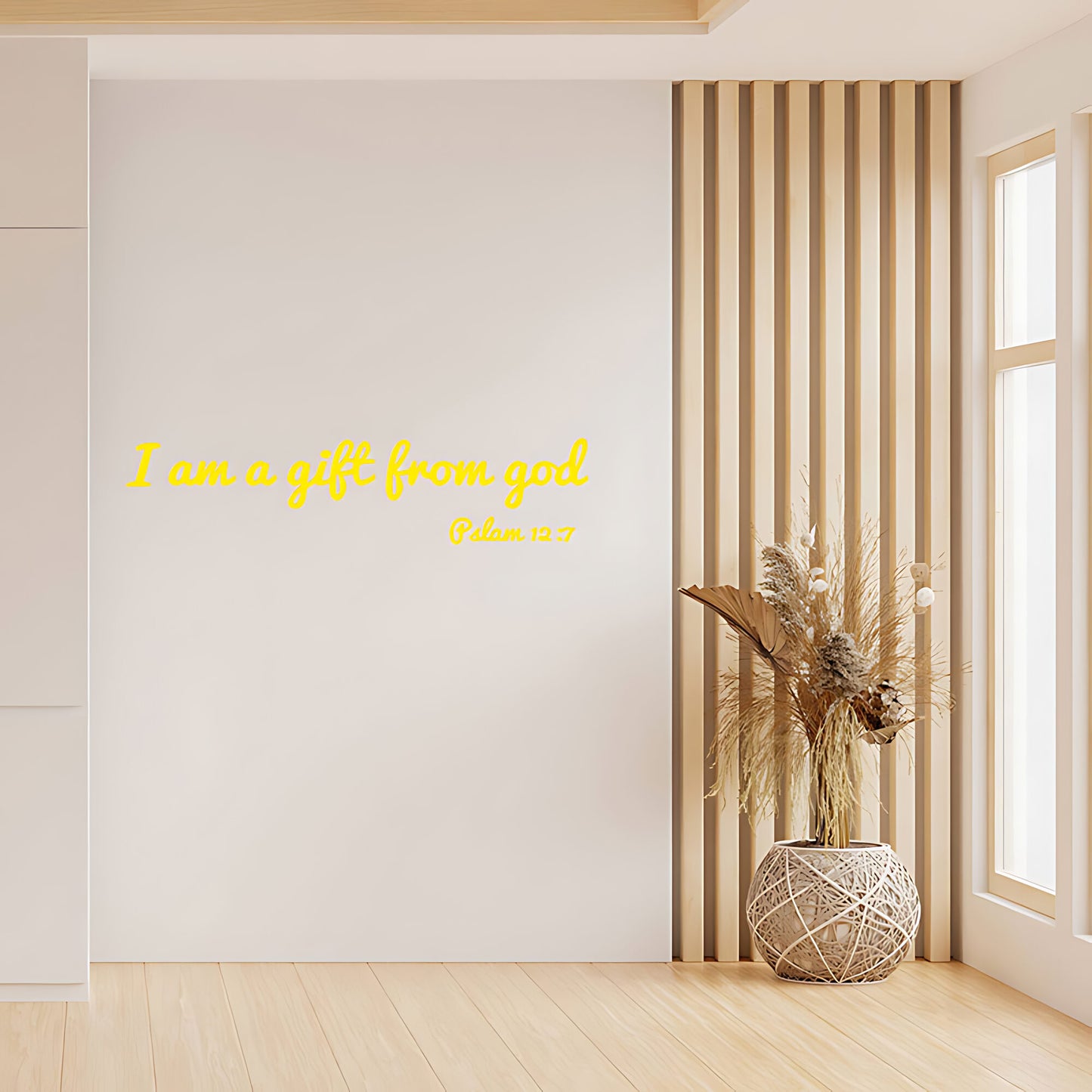 Gift from God Wall Sticker - Christian Quote Decal