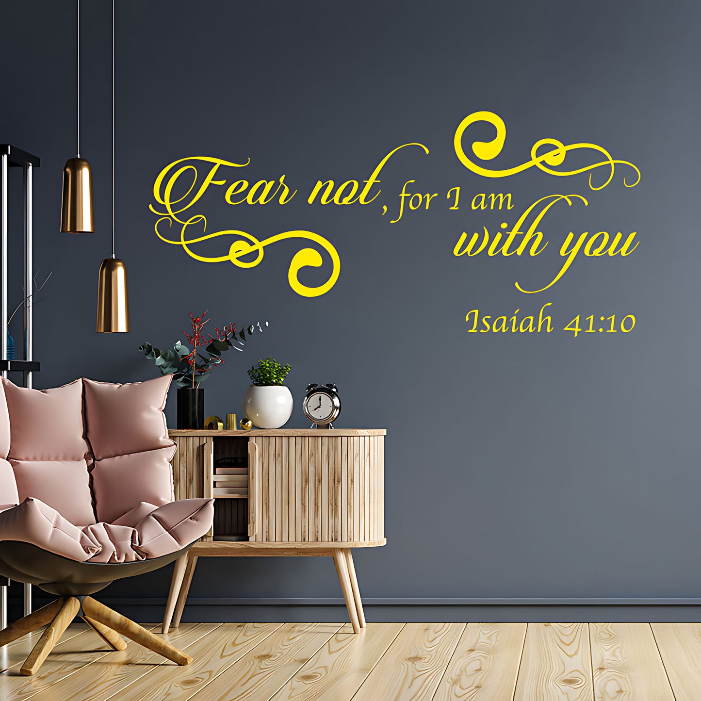 Fear Not Wall Sticker - Bible Verse Vinyl Decal
