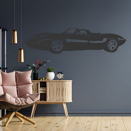 Jaguar XJ13 Wall Sticker - Classic Car Vinyl Decal