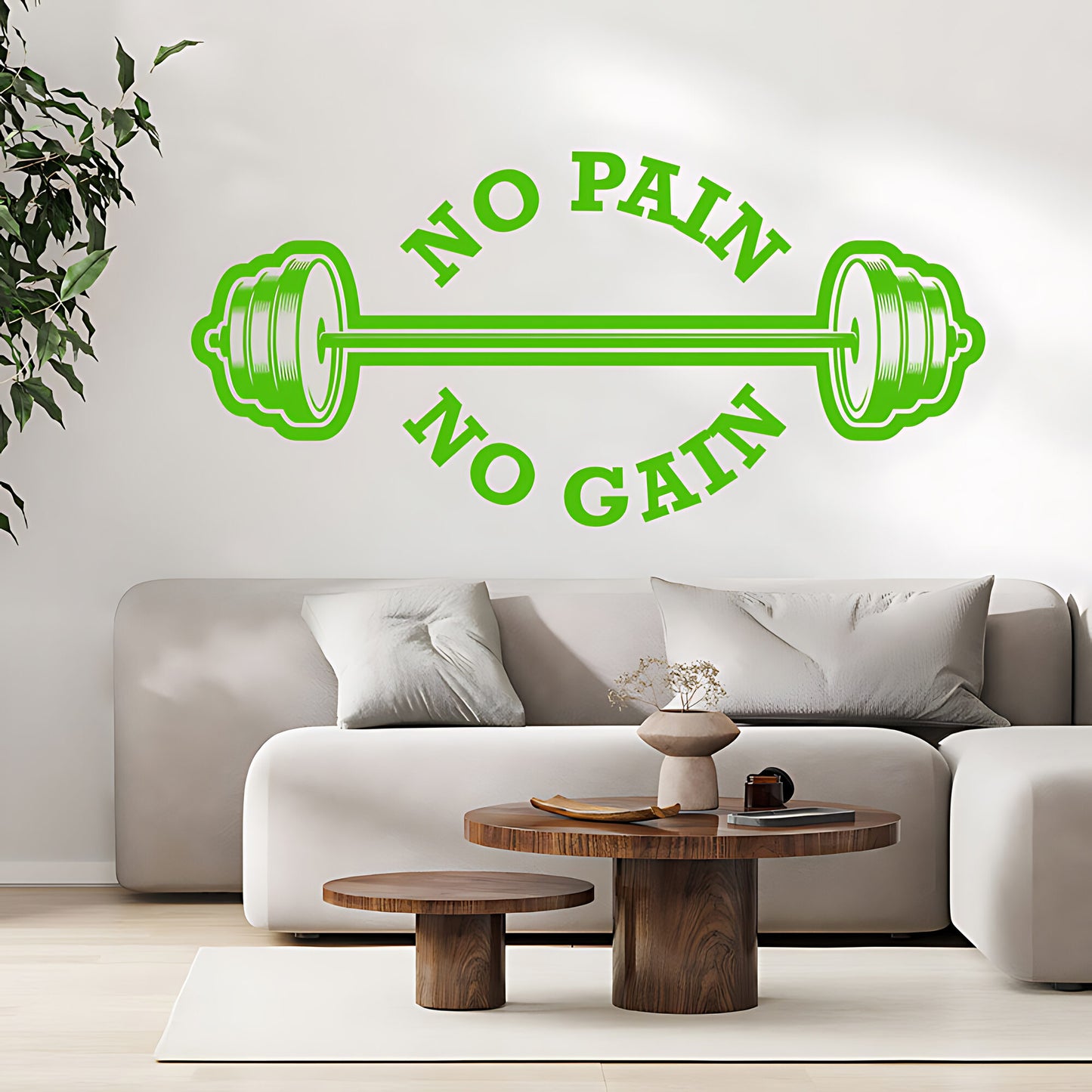 Fitness Motivational Gym Quote Wall Sticker Art Decor
