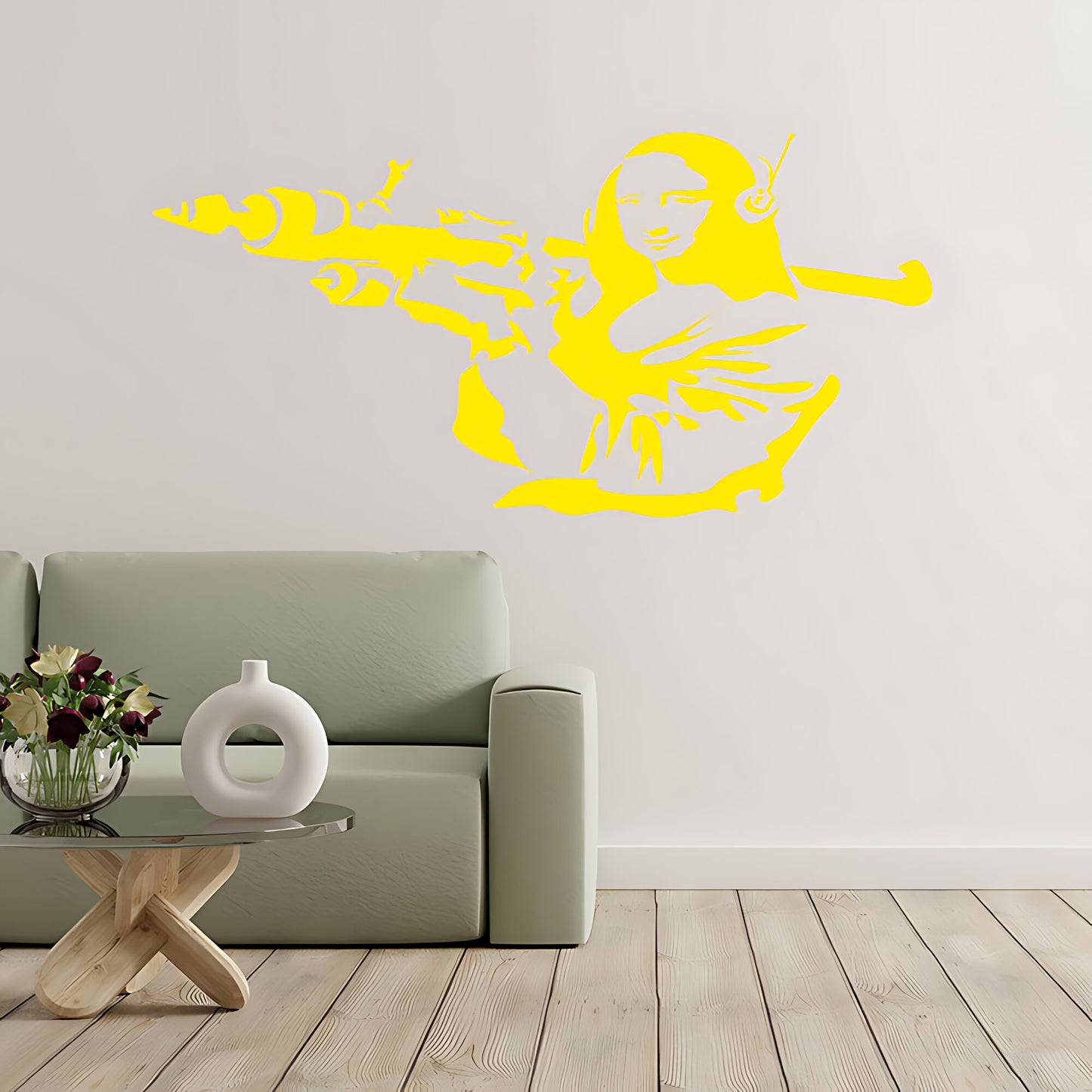 Mona Lisa Decals - Banksy Wall Art