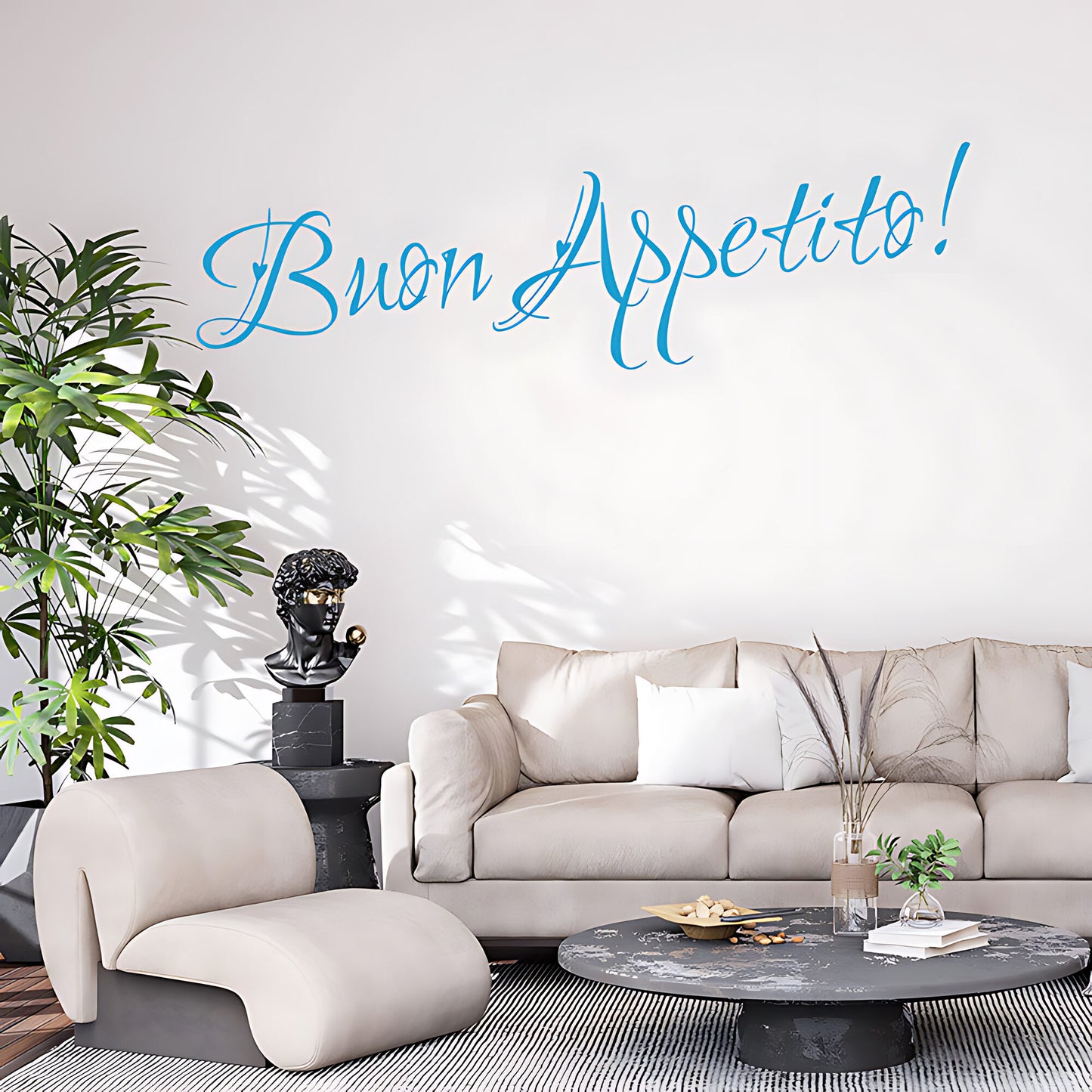 Buon Appetito Kitchen Wall Sticker - Quote Decal