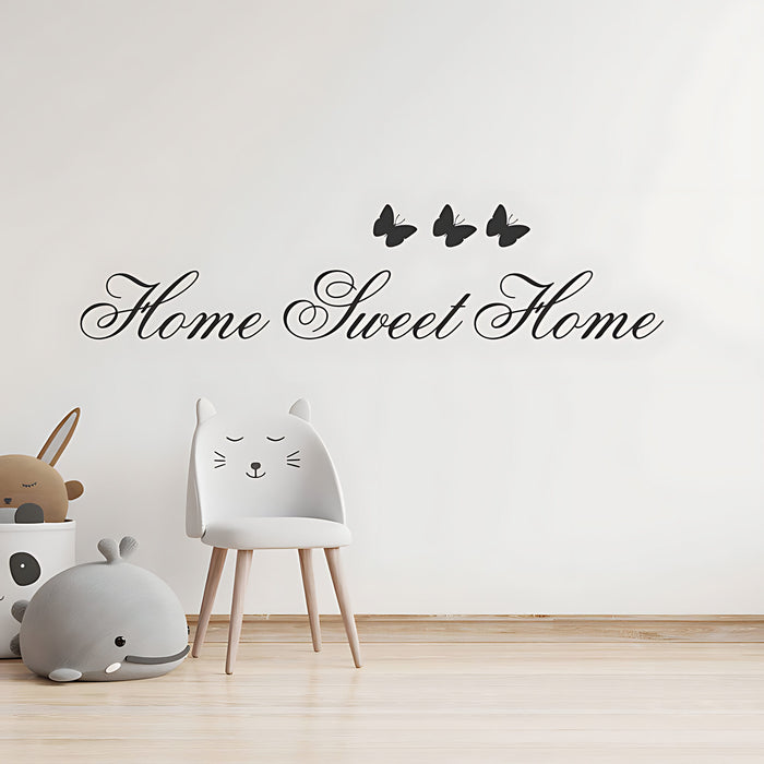 Home Sweet Home Wall Sticker - Family Vinyl Decal