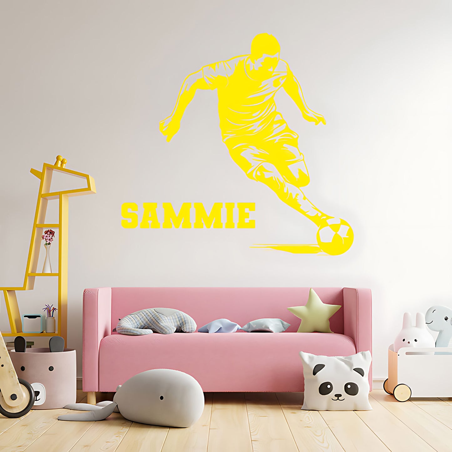 Custom Football Decal