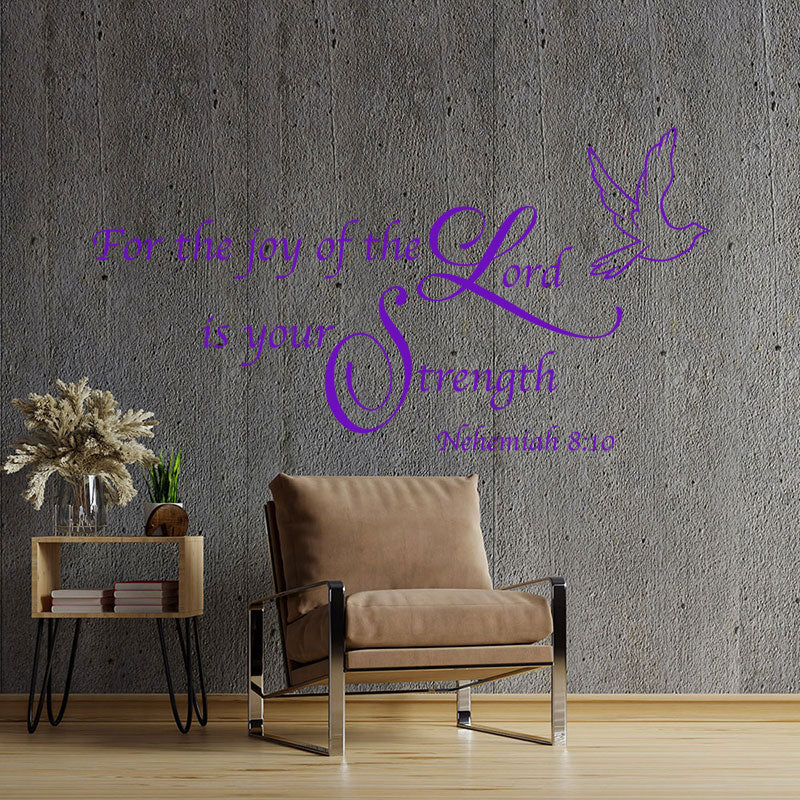 christian joy of lord decals sticker