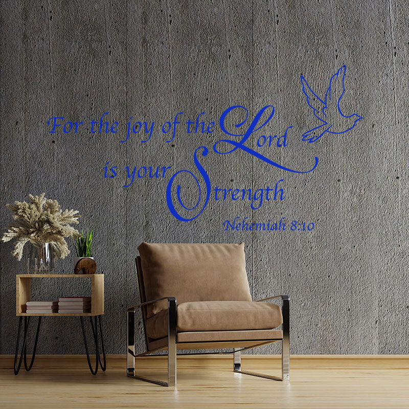 christian joy of lord decals sticker
