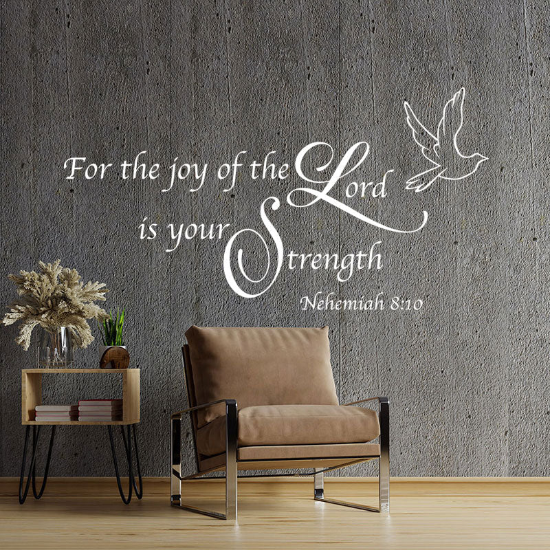 christian joy of lord decals sticker