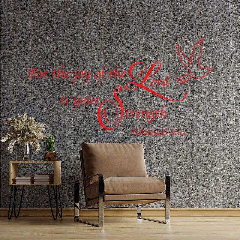 christian joy of lord decals sticker