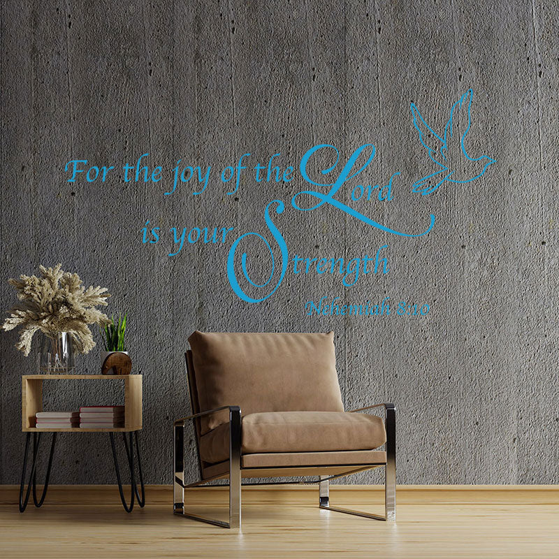 christian joy of lord decals sticker