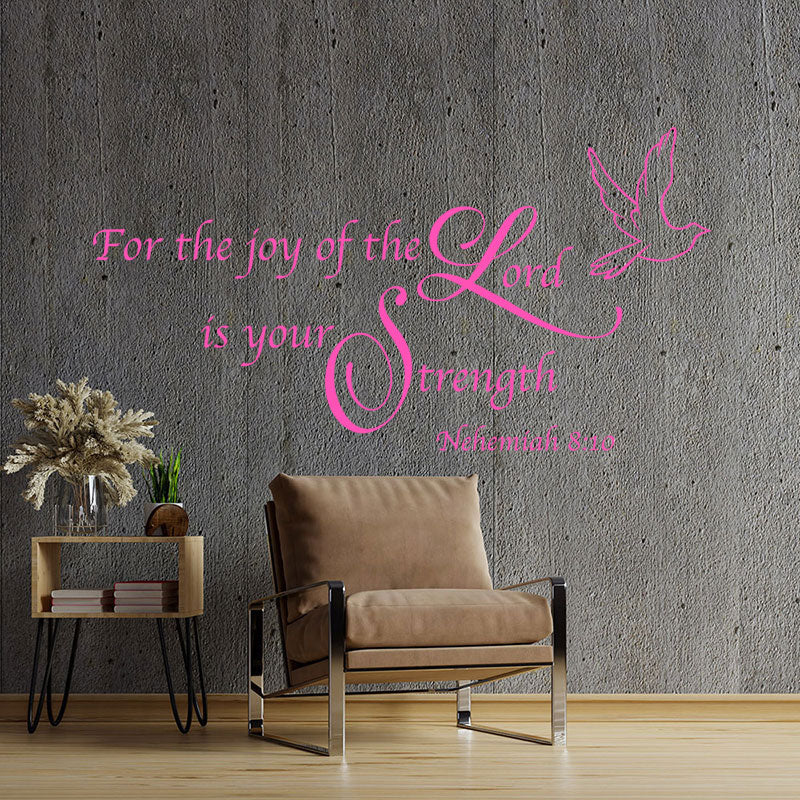 christian joy of lord decals sticker