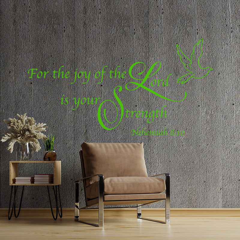 christian joy of lord decals sticker