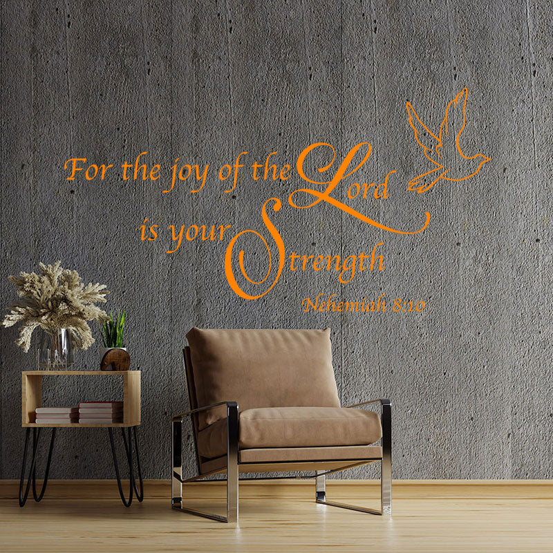 christian joy of lord decals sticker