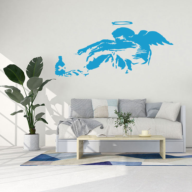 fallen angel wall art sticker decal