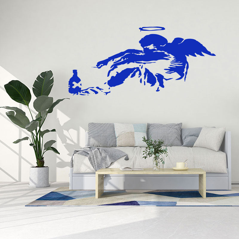 fallen angel wall art sticker decal