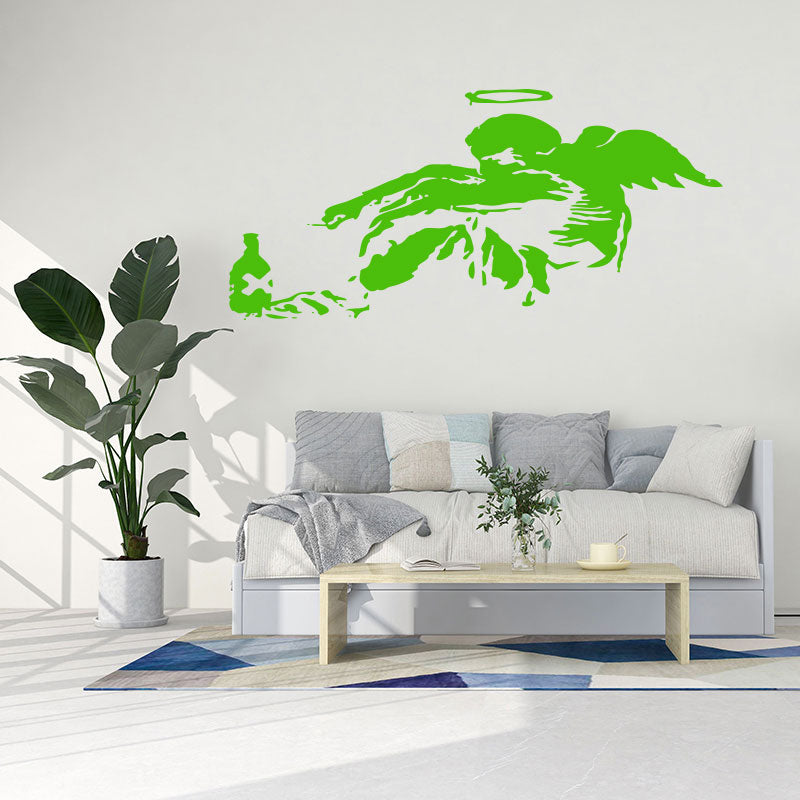fallen angel wall art sticker decal