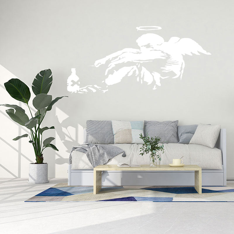 fallen angel wall art sticker decal