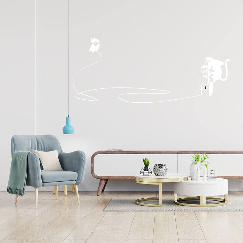 monkey detonator wall art sticker decal