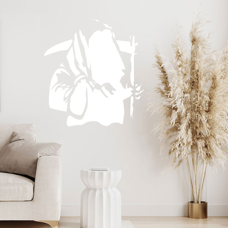 grin reaper wall sticker decal banksy