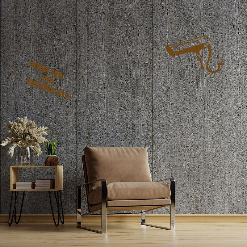 what you looking at banksy wall sticker