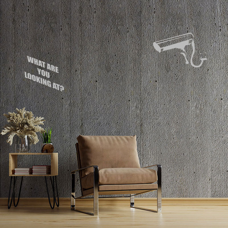 what you looking at banksy wall sticker