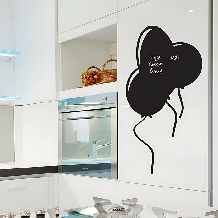 Balloons Chalkboard Wall Sticker – Kids Bedroom Blackboard Decal