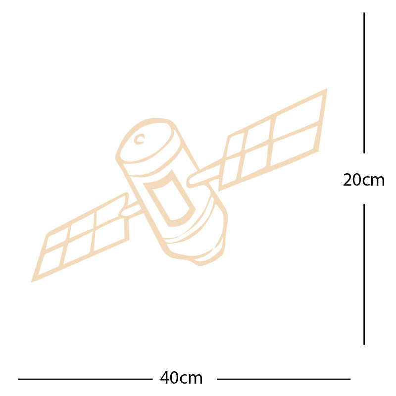satellite element wall sticker