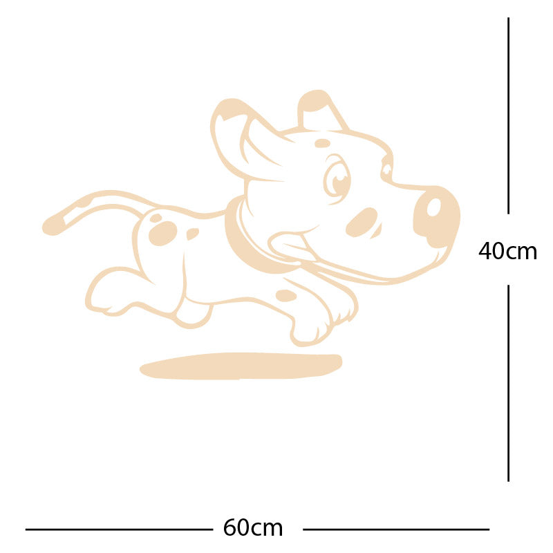 farm dog wall sticker