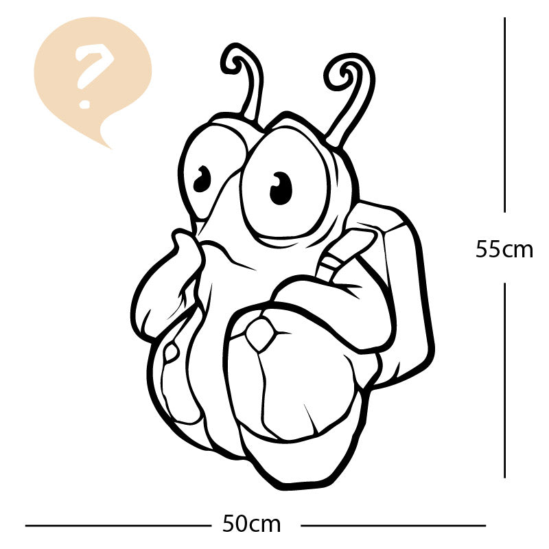 alien space theme wall sticker