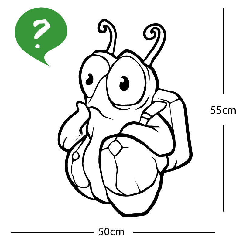 alien space theme wall sticker