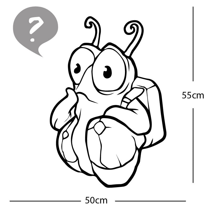 alien space theme wall sticker