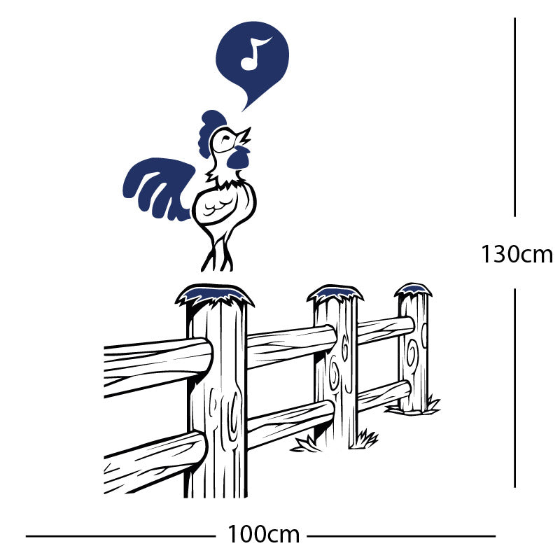 cockrell farmyard wall sticker