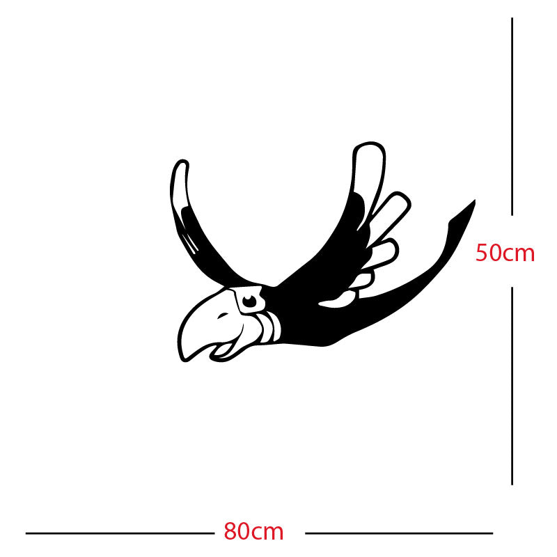 parrot pirate theme wall sticker