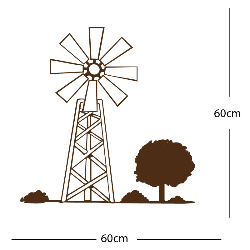 wind turbine wall sticker
